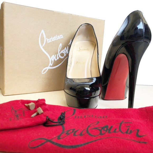 Christian Louboutin Shoes - Christian Louboutin bianca 140 patent calf - BK01
